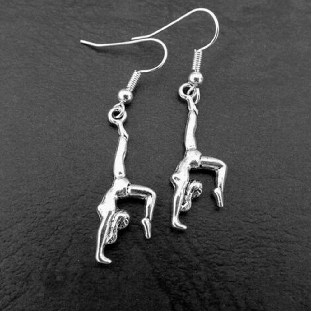 Acrobat Silver Earrings